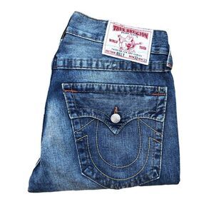 True Religion Jeans Size 33 BILLY Blue